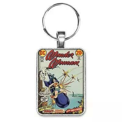 Buy Wonder Woman #205 Bondage Cover Key Ring Or Necklace Classic Comic Book Jewelry • 10.23£