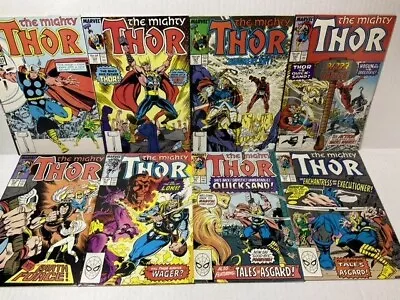 Buy Mighty THOR Comic Books (Lot Of 8: #365, 384, 387, 393, 395, 401, 402, 403) • 31.62£