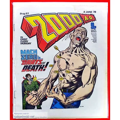 Buy 2000AD Prog 67 Star Wars Item. Brian Bolland Comic Art 3 6 78 UK 1978   (set 537 • 15£