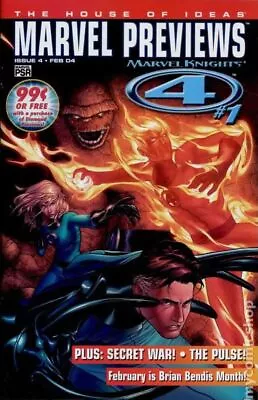 Buy Marvel Previews #4 FN 2004 Stock Image • 2.41£