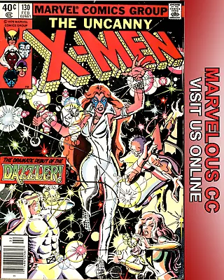 Buy 1980 Marvel Comics The Uncanny X-Men #130 | 1st Appearance Of DAZZLER | VINTAGE • 237£