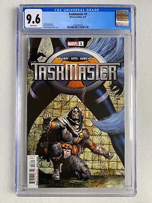 Buy Taskmaster #3 Cgc 9.6 1st Print 1st Appearance Taegukgi + Tiger Division • 89.99£