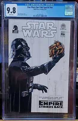 Buy Star Wars Fan Club Special #nn CGC 9.8 Dark Horse 🔥 Super Rare 🔥 Darth Vader  • 756.82£
