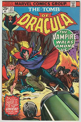 Buy Tomb Of Dracula #37 (Oct 1975, Marvel), VFN-NM Condition (9.0) • 28.09£