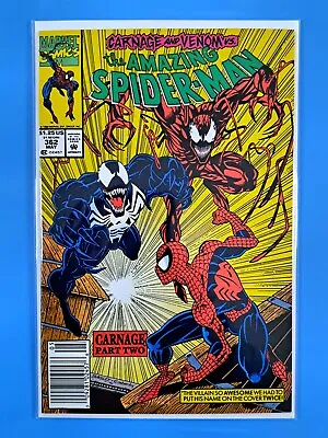 Buy Amazing Spider-Man #362 Marvel (1992) Rare Newsstand 2nd App Of Carnage NM🕷🔥 • 15.85£