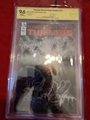 Buy Teenage Mutant Ninja Turtles 101 CBCS 9.6 SIGNED KEVIN EASTMAN & STEVE LAVIGNE  • 189.21£