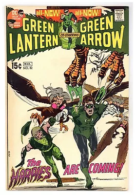 Buy Green Lantern 82 Green Arrow! Black Canary! Sinestro! Adams! 1971 DC Comics G356 • 31.55£