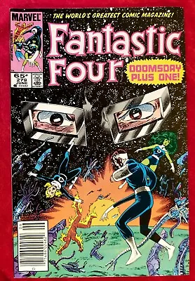 Buy 1985 FANTASTIC FOUR 279 NM+ Newsstand Comic Dr Doom App John Byrne Stan Lee 80s • 21.44£