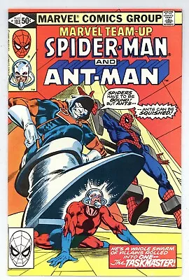 Buy Marvel Team-Up 103 VF Spider-Man Ant-Man Taskmaster Direct Edition 1981 N104 • 7.90£