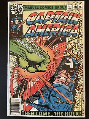 Buy Captain America #230 (Marvel) Newsstand Bob Layton Cover • 31.77£