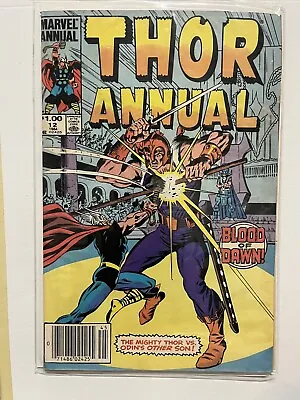 Buy Thor Annual #12 Marvel Comics 1984 🔑 1st App Of Vidar VF/NM Newstand • 15.81£