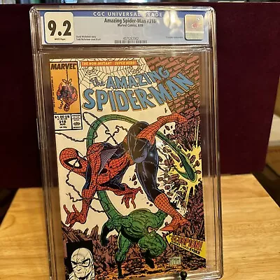 Buy Amazing Spider-Man #318 CGC 9.2 SCORPION! Todd McFarland Cover & Art • 28.15£