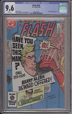 Buy Flash #332 - Cgc 9.6 - Barry Allen - Green Lantern Appearance • 43.97£