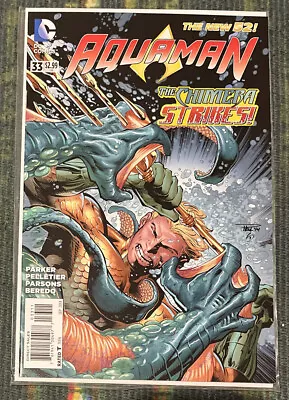 Buy Aquaman #33 New 52 DC Comics 2014 Sent In A Cardboard Mailer • 4.98£