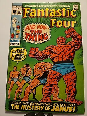 Buy Fantastic Four #107 (Low Grade 1971) • 8.04£