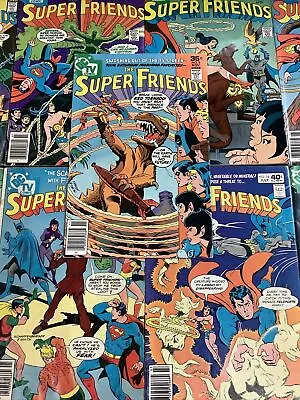 Buy SUPER FRIENDS #8 11 12 19 20 31 32 34 39 DC Comic Books SUPERMAN BATMAN AQUAMAN • 40.02£