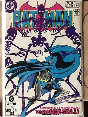 Buy Batman - #360 - June 1983 Issue. Unofficial Grade VFN DC Comic Bronze Age Skull • 17.95£