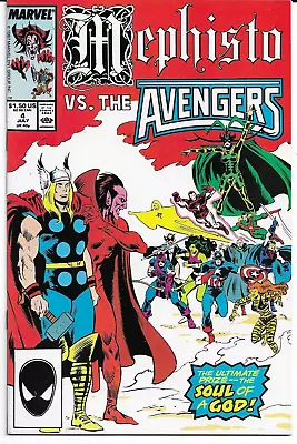 Buy Mephisto Vs. The AVENGERS #4 Marvel Comics (Jul 1987) - New • 0.99£
