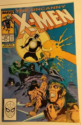 Buy 1989, Early October - Marvel: THE UNCANNY X-MEN #249 • 6.40£