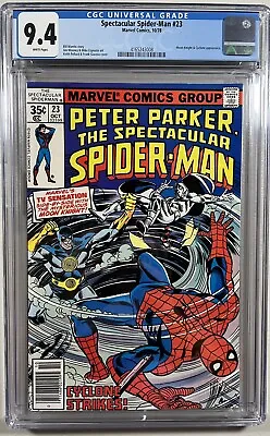 Buy Spectacular Spider-Man 23 (Marvel, 1978)  CGC 9.4 WP • 55.60£
