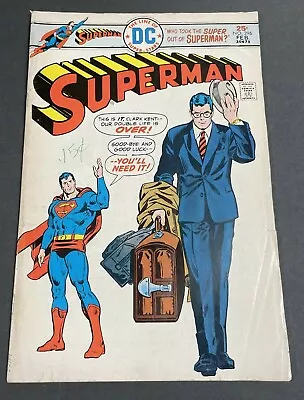 Buy Superman #296 Dc 1976 Bronze Age Who Took The Super Out Of Superman! • 2.33£