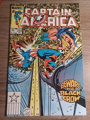 Buy Captain America #292 VF+ 1st Black Crow Marvel Comics C118 • 2.37£