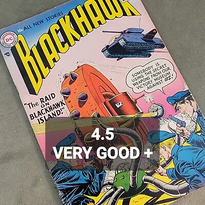 Buy #109 BLACKHAWK DC Comics 1957 The Raid On Blackhawk Island DICK DILLIN COVER • 30.83£