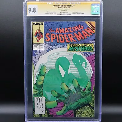 Buy Amazing Spider-Man #311 -🗝️ Todd McFarlane Cover - 🗝️Stan Lee Signature - CGC • 1,660.27£