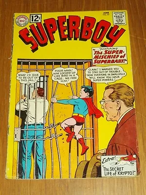 Buy Superboy #97 Vg (4.0) Dc Comics June 1962 Krypto+ • 14.99£
