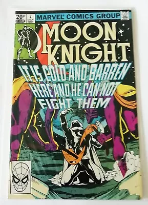 Buy MOON KNIGHT (1980) #7 - Back Issue High Grade 9.8  • 16£