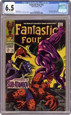 Buy Fantastic Four #76 CGC 6.5 1968 4224221003 • 54.37£