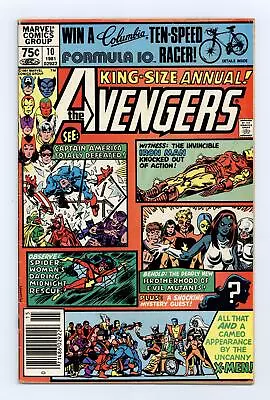 Buy Avengers Annual #10 VG 4.0 1981 1st App. Rogue, Madelyne Pryor • 90.92£