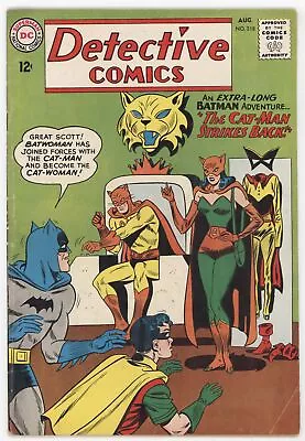 Buy Batman Detective Comics 318 DC 1963 FN Dick Dillin Cat-Man Cat-Woman Batwoman Ro • 131.07£