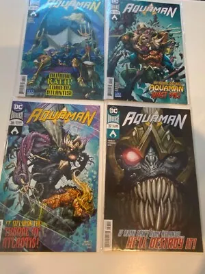 Buy Aquaman Comics - Mint - Numbers #34, #35, #36 And #37 • 12£