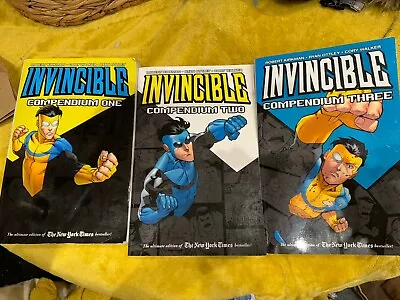 Buy Image Comics Invincible Compendium Vol 1 2 3 Complete Series • 140£