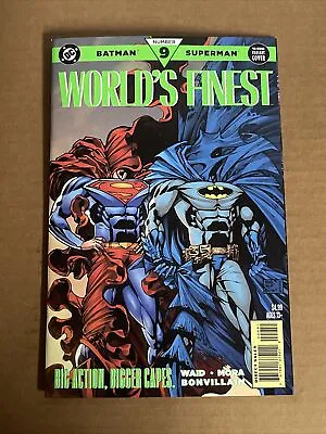 Buy BATMAN SUPERMAN WORLDS FINEST #9 90s VARIANT FIRST PRINT DC COMICS (2022) • 3.94£