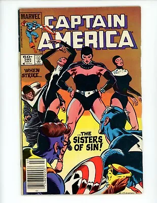 Buy Captain America #295 Comic Book 1984 FN 1st Sisters Of Sin Marvel Newsstand • 3.93£