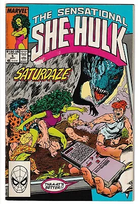 Buy Sensational She-Hulk #5 - Marvel 1989 -Written By John Byrne [Ft Yogi Bear] • 7.69£