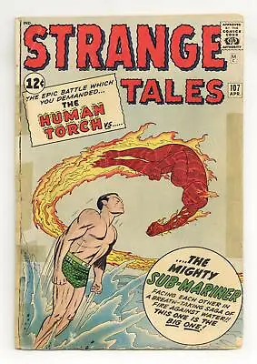 Buy Strange Tales #107 FR 1.0 1963 • 161.61£