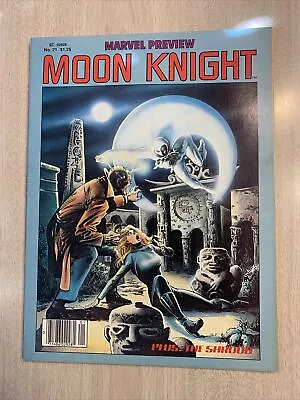 Buy Marvel Preview 21 Moon Knight Solo Vf+ 1980 Ist Sienkeiwicz Art - Ditko Shroud • 75.11£