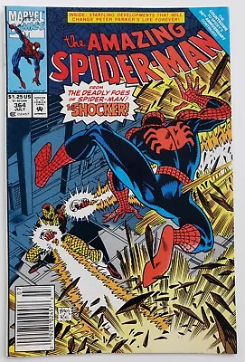 Buy Amazing Spider-man #364 July 1992  Shocker Marvel Comic Book  • 3.94£