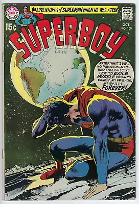 Buy Superboy 160 1969 F/VF 7.0 Classic Adams-c Wood Cleopatra I Choose Eternal Exile • 7.99£