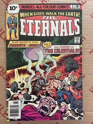 Buy The Eternals #2 1976 - Jack Kirby - 1st App Of Ajak - UK Pence - Marvel Comics • 11.99£