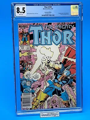Buy The Mighty Thor #339! CGC 8.5! 🔑 1st Stormbreaker! Beta Ray Bill! Simonson! 👀 • 31.62£