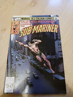 Buy Tales To Astonish #7. Marvel Comics. Bronze Age. Namor. Sub Mariner. 1980. • 1.29£