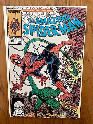 Buy Amazing Spider-Man 318 (1988) NM. Scorpion Cover By McFarlane. • 15£
