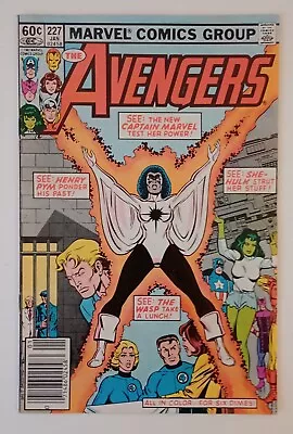 Buy Avengers 227 (2nd App Monica Rambeau As Captain Marvel/Joins The Avengers) 1983  • 9.49£