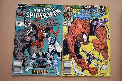 The Amazing Spiderman #345 cgc 9.8 Erik Larsen & Emberlin cover