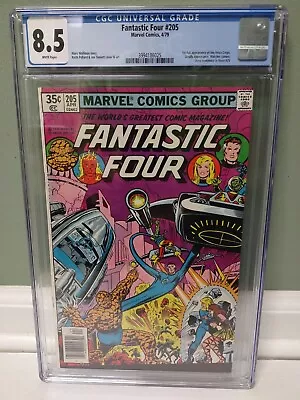 Buy Fantastic Four #205 CGC 8.5 1st Appearance Of Nova Corps **FREE SHIPPING** 🇺🇸 • 67.20£