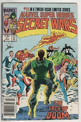 Buy Marvel Super Heroes Secret Wars #11   Direct Edition   ...And Dust To Dust! • 8.34£